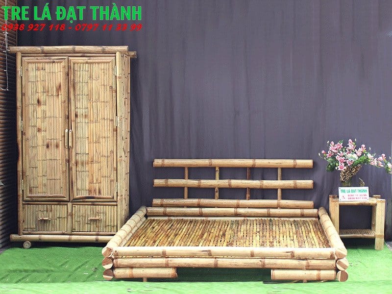 Giường Tre Đẹp - GT005